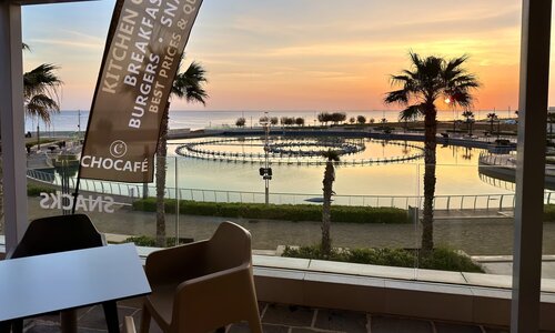 Beautiful laguna sunrise