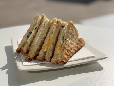 Egg, Mayo and Cress XL Toastie